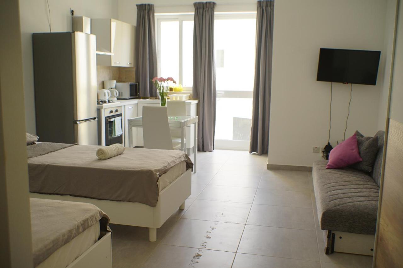 Wonderful Apartments With Shared Jacuzzi And Panorama Rooftop Gzira Luaran gambar
