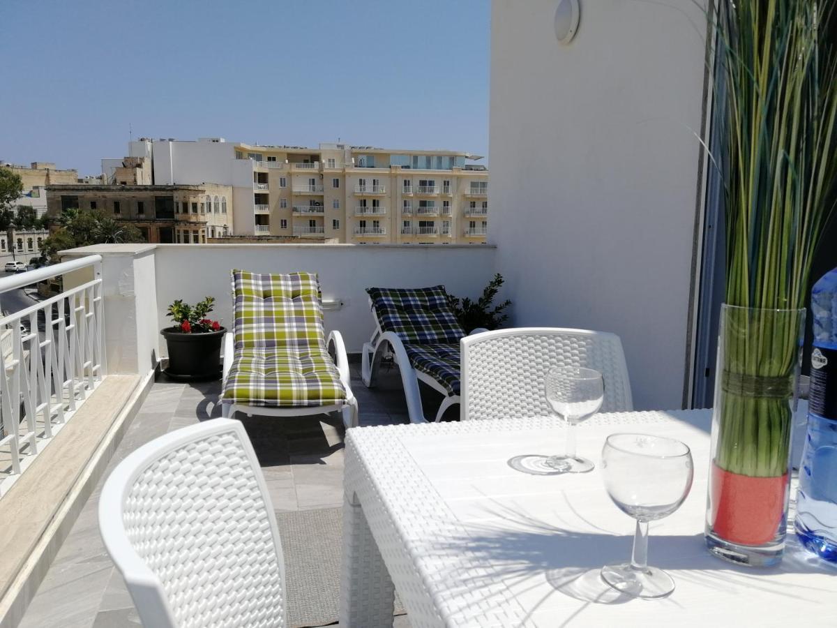 Wonderful Apartments With Shared Jacuzzi And Panorama Rooftop Gzira Luaran gambar